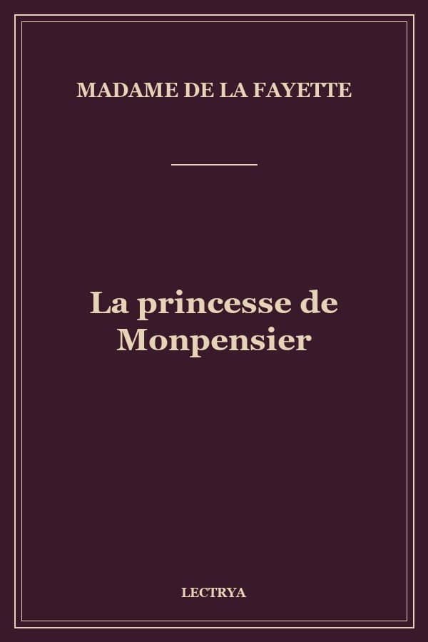 La princesse de Monpensier